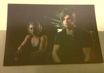 바이오하자드 데스 아일랜드 레온&질 특전 엽서