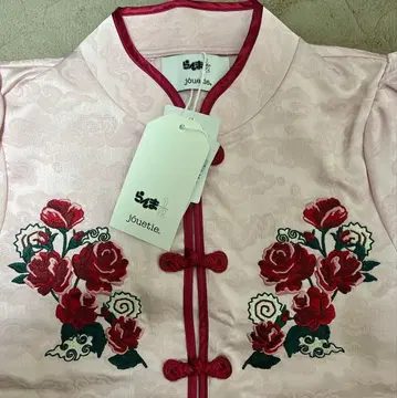 TV 애니메이션 란마 1/2 jouetie 차이나 튜닉 셔츠 핑크