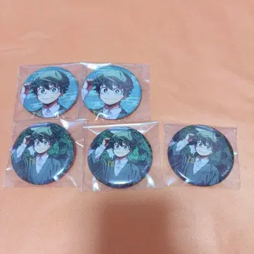 히로아카 하나야시키 캔뱃지 미도리야 이즈쿠 5개