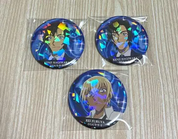 명탐정 코난 홀로그램 캔뱃지 히로시마 후루야