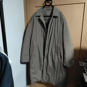 무인양품 귀중 초기 모델 다운 스텐카라 코트 나일론제