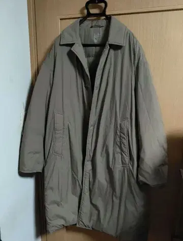 무인양품 귀중 초기 모델 다운 스텐카라 코트 나일론제