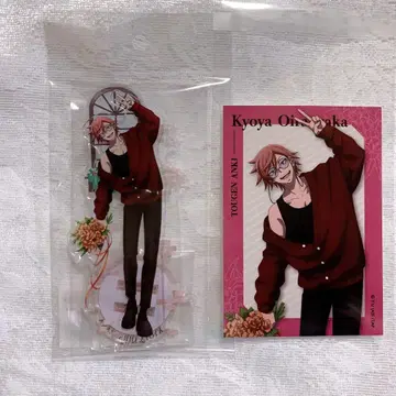 GiGO 복숭아꽃 오이란 사카쿄야 아크릴 스탠드 + 브로마이드 세트