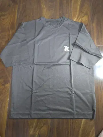 EURO KENVY 자수 K 로고 브라운 반팔 티셔츠