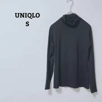 유니클로 히트텍 티셔츠 터틀넥 이너 방한 S