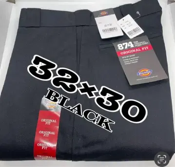 디키즈 Dickies 오리지널 874 워크 팬츠 블랙
