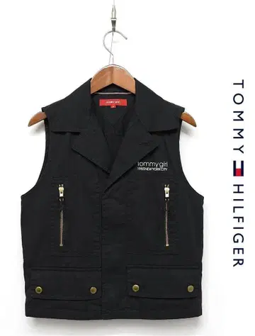 F466/TOMMY GIRL TOMMY HILFIGER 베스트 골드 버튼