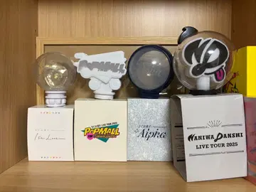 나니와단시 역대 응원봉 외부 가방 포함