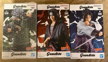 NARUTO 돌풍전 Grandista 이타치 사스케 카카시 피규어 3점