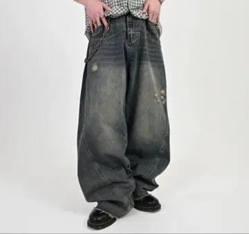 워시드 캐주얼 데님 L0959 M 지저인 ONLINE