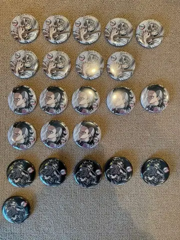 귀멸의 칼날 시나즈가와 겐야 시나즈가와 사네미 막간화 캔뱃지 전집중전