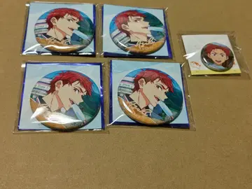 Free! 캔뱃지 hometown 하이스피 핸드메이드 시이나 아사히