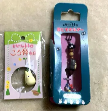 이웃집 토토로 가죽 끈 홀더 방울 끈 미사용