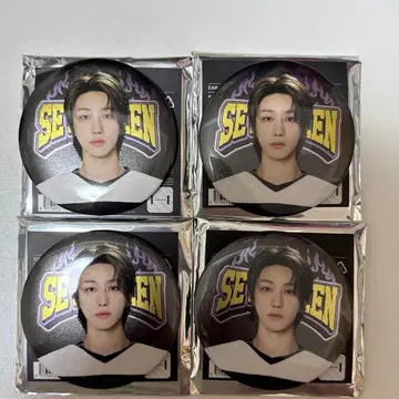 SEVENTEEN 2025 HOME 캔뱃지 디에이트 4개 세트