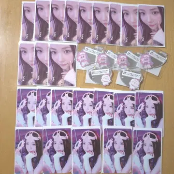 NiziU 해피 드로우 마야 스티커 포토 카드 컴프 세트