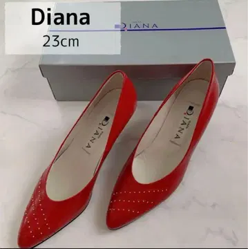 [박스 있음] Diana 하이힐 23cm 레드