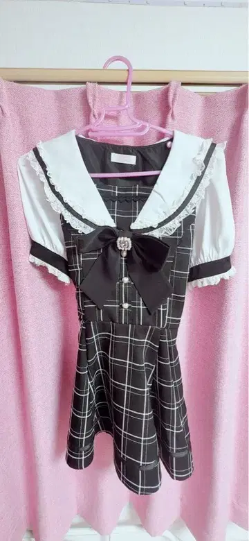 LIZLISA 반팔 세일러 카라 셋업