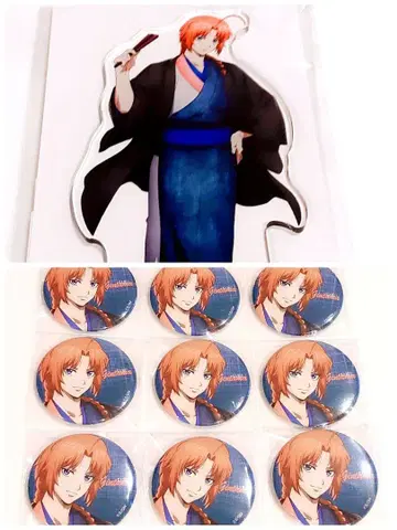 신극장판 은혼 요시와라 염상 카무이 아크릴 스탠드 캔뱃지 묶음 판매