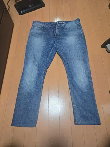 DENHAM SHANK REGUIAR 블루 데님 스트레이트