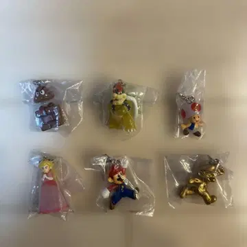 마리오 캐릭터 6체 세트