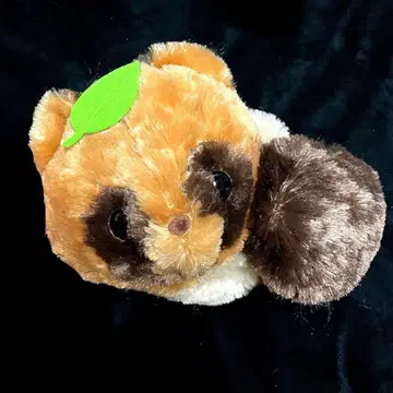 뽀뽕과 너구리 뱅글뱅글 낮잠 봉제 인형 치마키