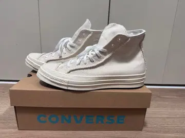 컨버스 화이트 하이컷 스니커즈