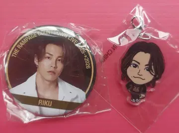 RIKU 캔뱃지 캐릭터 아크릴 참