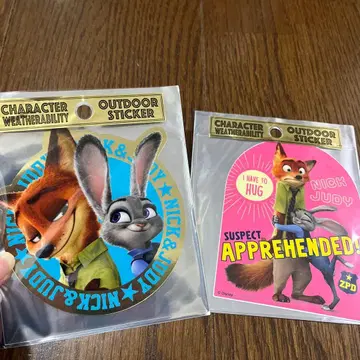 닉 와일드 & 주디 홉스 스티커