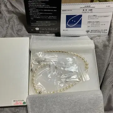 채미지 나비 진주 5점 롱 조절 세트