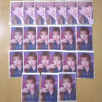 NiziU 해피 드로우 리쿠 포토 카드 컴프 세트