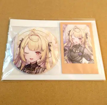 호시카와 사라 벌스데이 굿즈 캔뱃지&폴라로이드