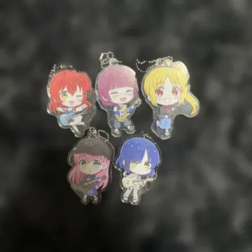 봇치 더 록키링 5개 세트 밴드 캐릭터