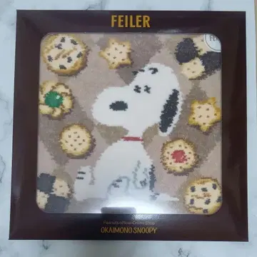 미개봉 새상품 페이러 스누피 손수건 메니매니쿠키