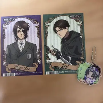 진격의 거인 한지 리바이 애니메이트 특전 엽서 베비타마