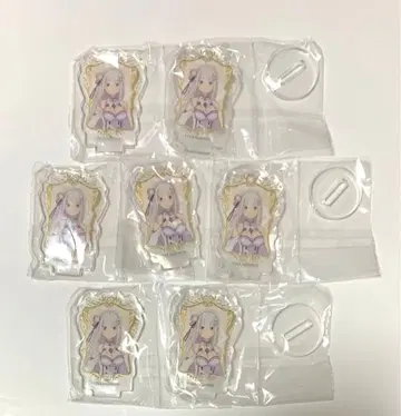 리제로 아크릴 스탠드 가챠 에밀리아