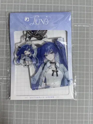 명조 유노 아크릴 키링 중국 팝업 한정판 KAKACODE 징콩만핀