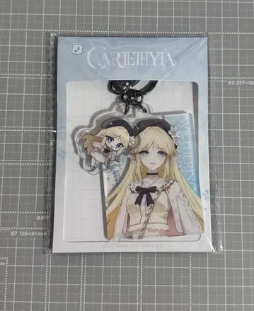 명조 카르테지아 아크릴 키링 중국 팝업 한정판 KAKACODE 징콩만핀