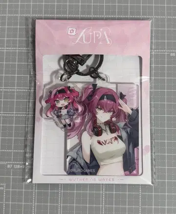 명조 루파 아크릴 키링 중국 팝업 한정판 KAKACODE 징콩만핀