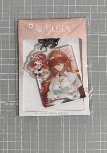 명조 오거스타 아크릴 키링 중국 팝업 한정판 KAKACODE 징콩만핀