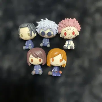 주술회전 쵸코놋코 피규어 5개 세트