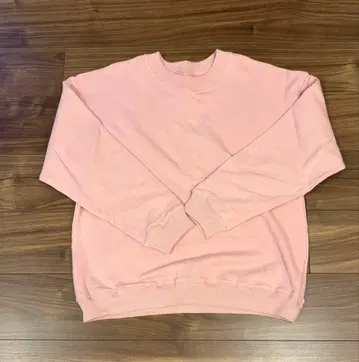 Gypsohila 프리 사이즈 핑크 맨투맨