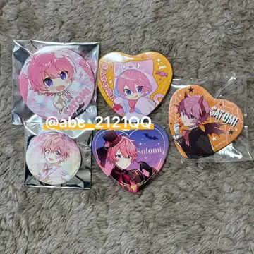 스토푸리 사토미군 캔 배지 5개 세트