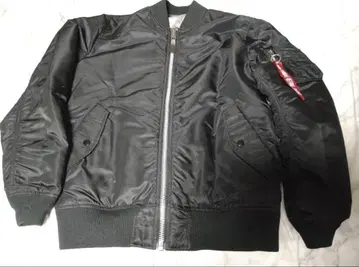 MA-1 블랙 자켓 카모플라쥬 레어 컬러