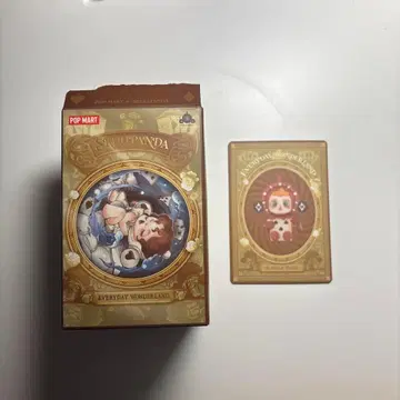 POPMART 스컬프 판다 에브리데이 원더랜드