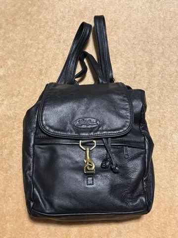 레어 L.L.Bean 엘엘빈 80s 가죽 백팩 백