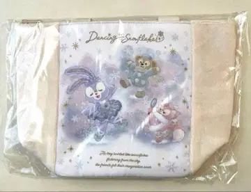 도쿄디즈니씨 댄싱 스노우플레이크 수베니어 런치 케이스 [ 새상품 ]