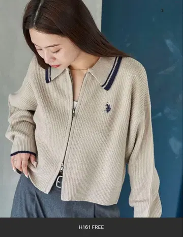 미사용 새상품 택 포함 U.S. POLO ASSN. x PUBLUX 니트