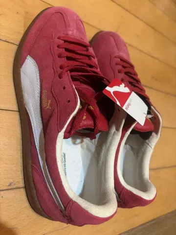 PUMA 레드 스니커즈 26.5 cm