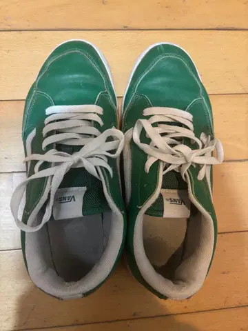 VANS 그린 스니커즈 로우컷