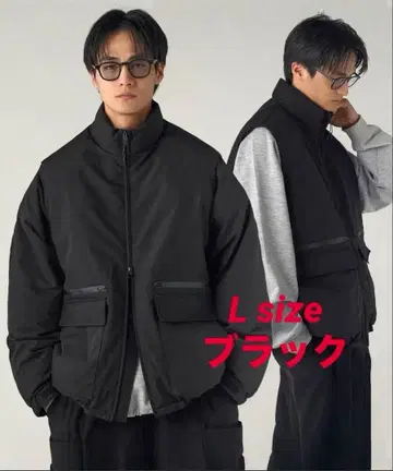 2way 탈부착 가능 600 필파워 기능성 충전솜 발수 블루종 L 사이즈